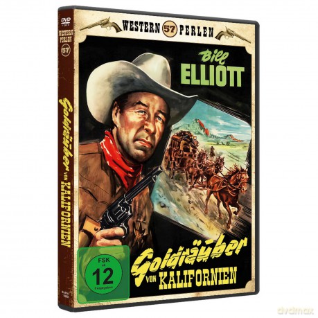 Western Perlen Vol. 57 - "Wild" Bill Elliott - Goldräuber von Kalifornien - Kinosynchronisation [DVD]