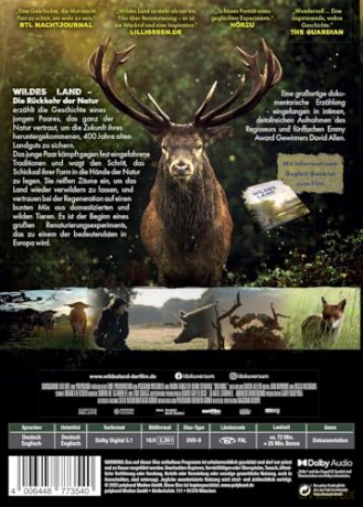 WILDES LAND - Die Rückehr der Natur [DVD]
