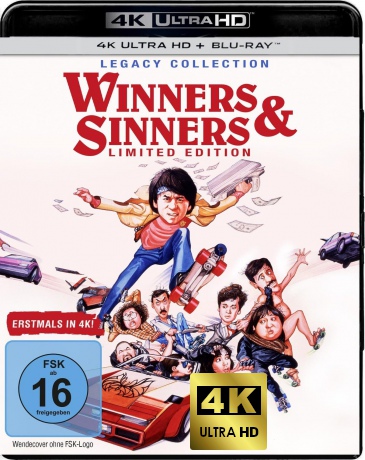 Winners and Sinners (Zwycięzcy i grzesznicy) Limited Edition [Blu-Ray 4K]+[Blu-Ray]