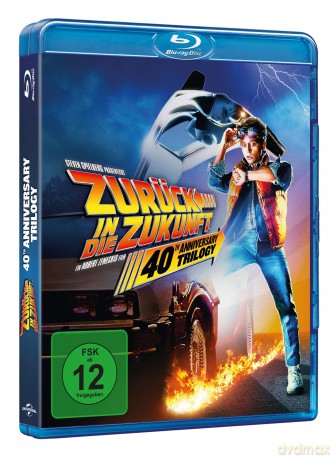 Back to the Future Trilogy 40th Anniversary Edition (Powrót do przyszłości) [4xBlu-Ray]