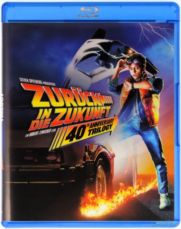 Back to the Future Trilogy 40th Anniversary Edition (Powrót do przyszłości) [4xBlu-Ray]