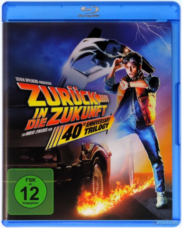 Back to the Future Trilogy 40th Anniversary Edition (Powrót do przyszłości) [4xBlu-Ray]