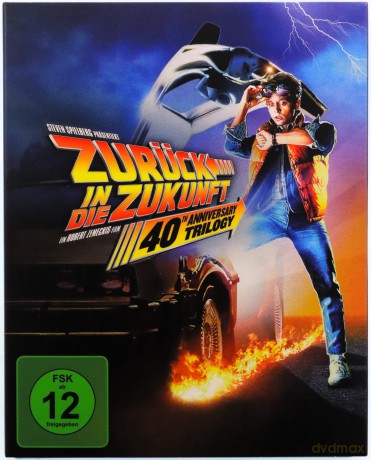 Back to the Future Trilogy 40th Anniversary Edition (Powrót do przyszłości) [4xBlu-Ray]