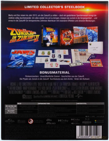 Back to the Future Part II (Powrót do przyszłości II) Limited Collector's [Blu-Ray 4K]+[Blu-Ray]