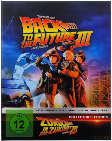Back to the Future Part III (Powrót do przyszłości III) Limited Collector's [Blu-Ray 4K]+[2xBlu-Ray]