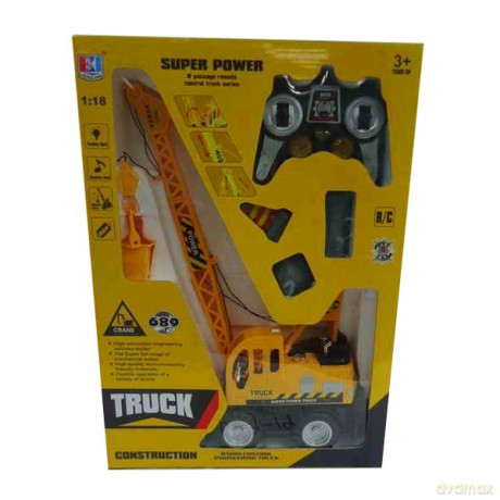 DROMADER Dźwig na radio [ZABAWKA]