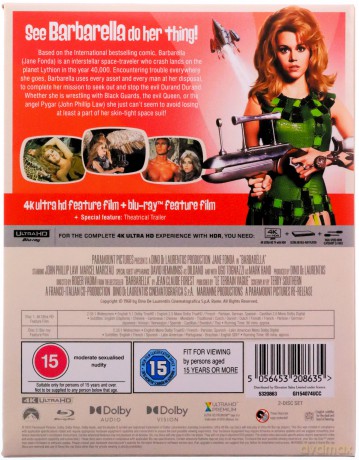 Barbarella [Blu-Ray 4K]+[Blu-Ray]