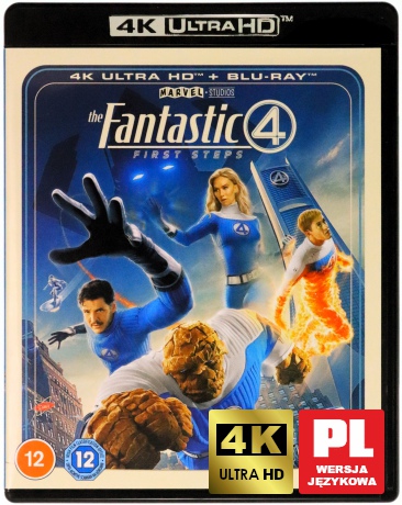 Fantastyczna 4: Pierwsze kroki [Blu-Ray 4K]+[Blu-Ray]