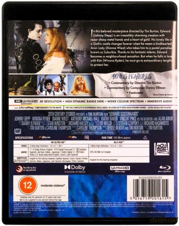Edward Nożycoręki [Blu-Ray 4K]+[Blu-Ray]