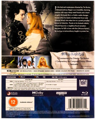 Edward Nożycoręki [Blu-Ray 4K]+[Blu-Ray]