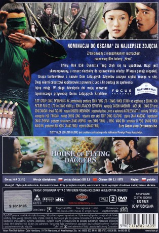 Dom latających sztyletów [DVD]