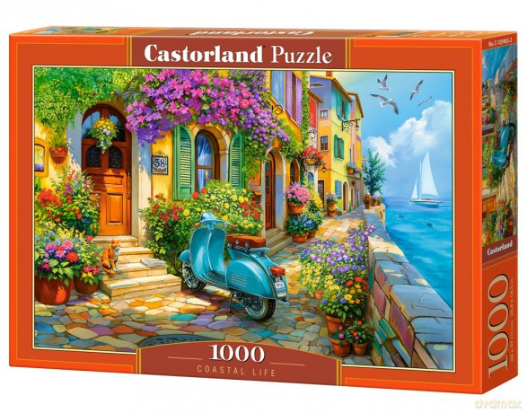 CASTORLAND 1000 el. Coastal Life C-105465-2 [PUZZLE]