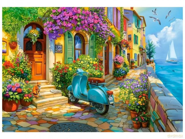 CASTORLAND 1000 el. Coastal Life C-105465-2 [PUZZLE]