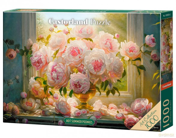 CASTORLAND 1000 el. Hot Summer Peonies C-105472-2 [PUZZLE]