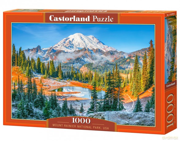 CASTORLAND 1000 el. Mount Rainier National Park USA C-105496-2 [PUZZLE]