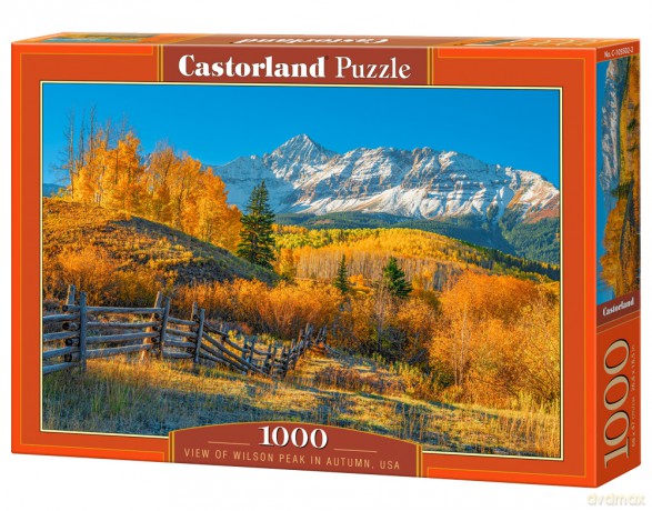 CASTORLAND 1000 el. View Of Wilson Peak In Autumn USA C-105502-2 [PUZZLE]