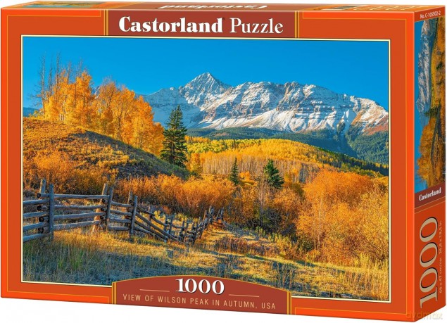 CASTORLAND 1000 el. View Of Wilson Peak In Autumn USA C-105502-2 [PUZZLE]
