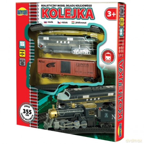 DROMADER Kolejka Mała 355 cm [ZABAWKA]