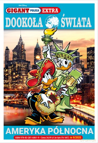 Dookoła świata. Ameryka Północna. Gigant Poleca Extra (Tom 8/2025) [KOMIKS]