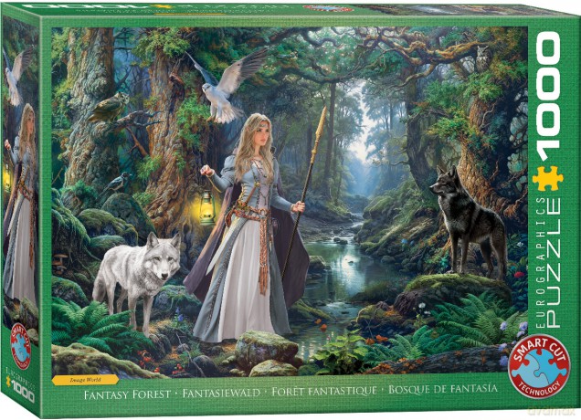 EUROGRAPHICS 1000 el. Fantasy Forest 6000-6137 [PUZZLE]