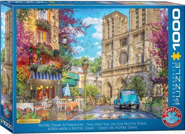 EUROGRAPHICS 1000 el. Notre Dame Afternoon by Dominic Davison 6000-6144 [PUZZLE]