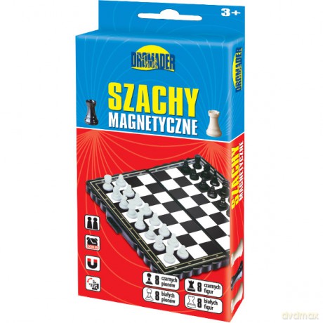 DROMADER Szachy magnetyczne mini [ZABAWKA]