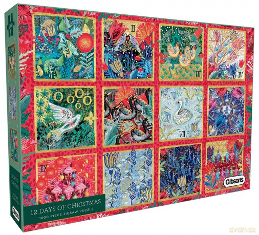GIBSONS 1000 el. 12 dni świąt Bożego Narodzenia 113740 [PUZZLE]
