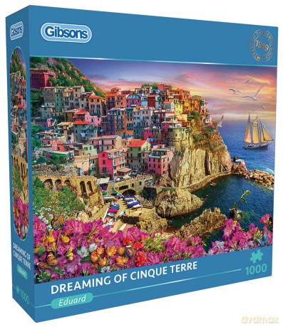 GIBSONS 1000 el. Cinque Terre Włochy 113727 [PUZZLE]
