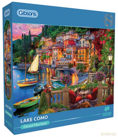 GIBSONS 1000 el. Jezioro Como Włochy 113726 [PUZZLE]