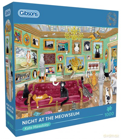 GIBSONS 1000 el. Kocia noc w muzeum 113729 [PUZZLE]