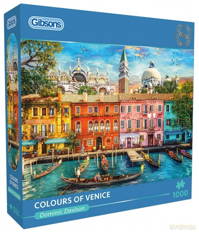 GIBSONS 1000 el. Kolory Wenecji Włochy 113722 [PUZZLE]