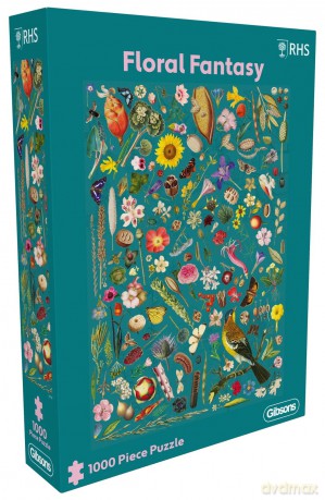 GIBSONS 1000 el. Kwiatowa fantazja 113716 [PUZZLE]