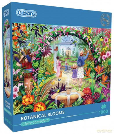 GIBSONS 1000 el. Kwiaty botaniczne 113730 [PUZZLE]