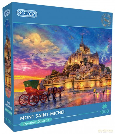 GIBSONS 1000 el. Mont Saint-Michel Francja 113725 [PUZZLE]