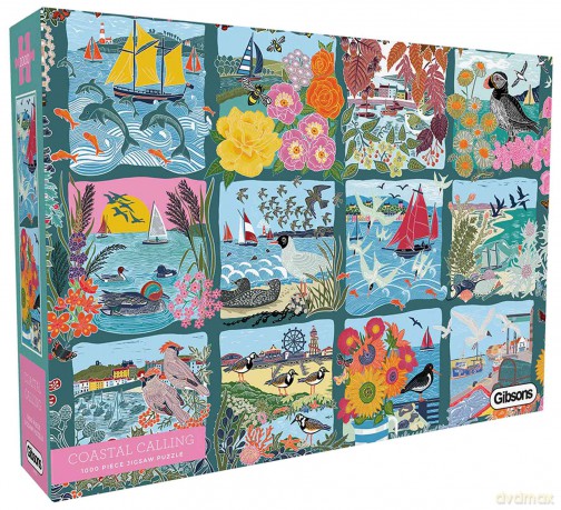 GIBSONS 1000 el. Morze wzywa 113714 [PUZZLE]