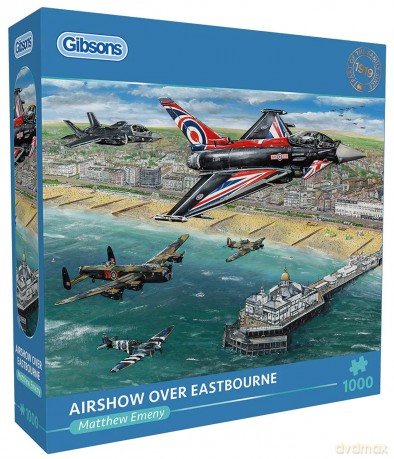 GIBSONS 1000 el. Pokazy lotnicze nad Eastbourne Anglia 113720 [PUZZLE]