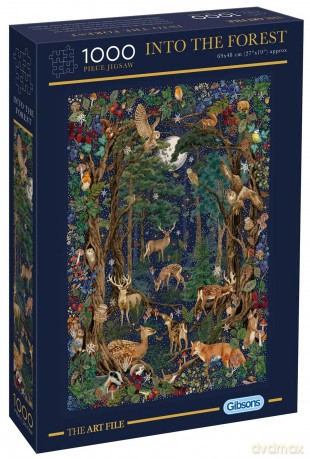 GIBSONS 1000 el. W głąb lasu 112569 [PUZZLE]
