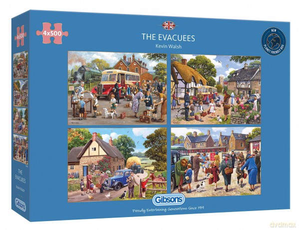 GIBSONS 4x500 el. Ewakuacja i szczęśliwy powrót 110259 [PUZZLE]