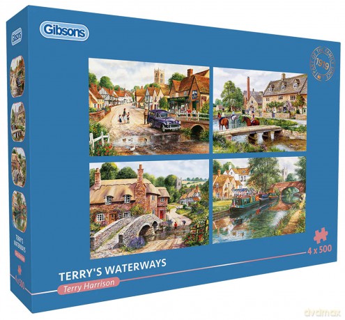 GIBSONS 4x500 el. Spokojna woda 113738 [PUZZLE]