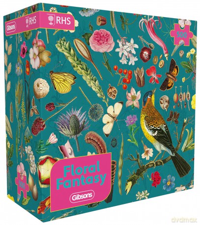 GIBSONS 500 el. Kwiatowa fantazja 113717 [PUZZLE]