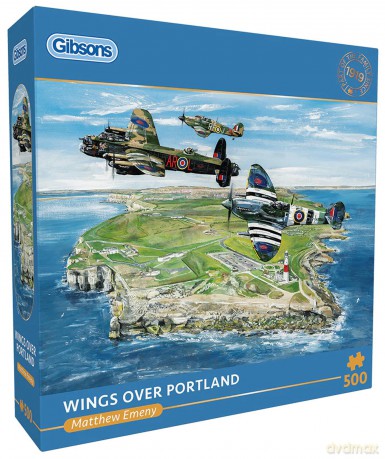 GIBSONS 500 el. Skrzydła nad Portland Anglia 113736 [PUZZLE]