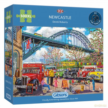 GIBSONS 500 el. XL Newcastle Anglia 111176 [PUZZLE]