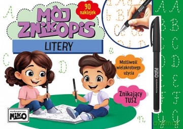 Litery. Mój znikopis [KSIĄŻKA]