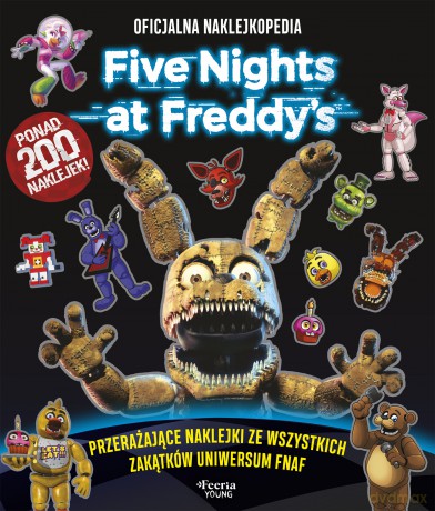 Naklejkopedia. Five Nights at Freddy's - Cawthon Scott [KSIĄŻKA]