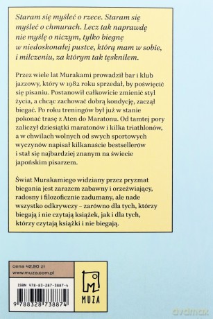 O czym mówię, kiedy mówię o bieganiu - Haruki Murakami [KSIĄŻKA]