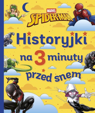 Spider-Man Marvel. Historyjki na 3 minuty przed snem - Emmanuelle Caussé [KSIĄŻKA]