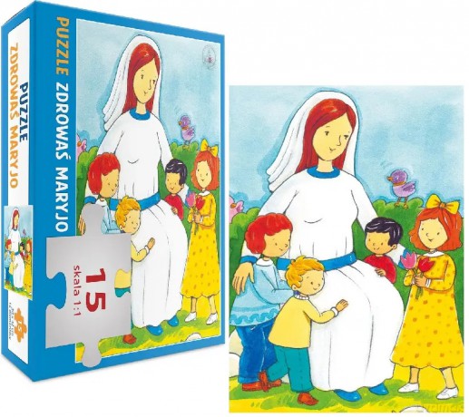 15 el. Zdrowaś Maryjo [PUZZLE]