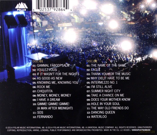 Abba: Live At Wembley Arena [2CD]