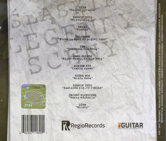 Śląskie Legendy Sceny [CD]