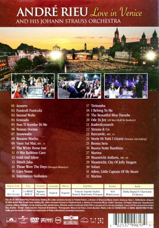 Andre Rieu: Love In Venice (PL) [DVD]